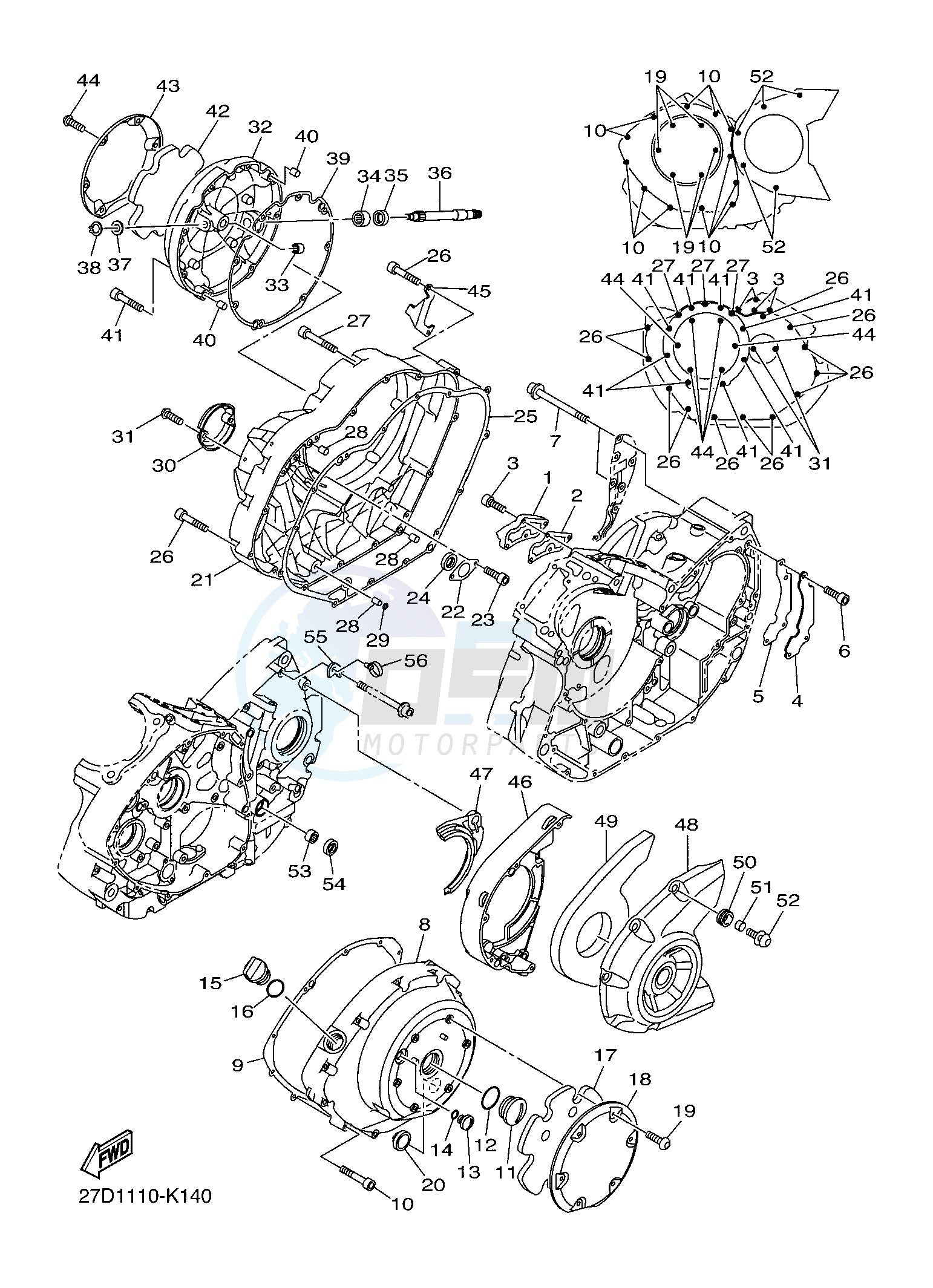 CRANKCASE COVER 1 image