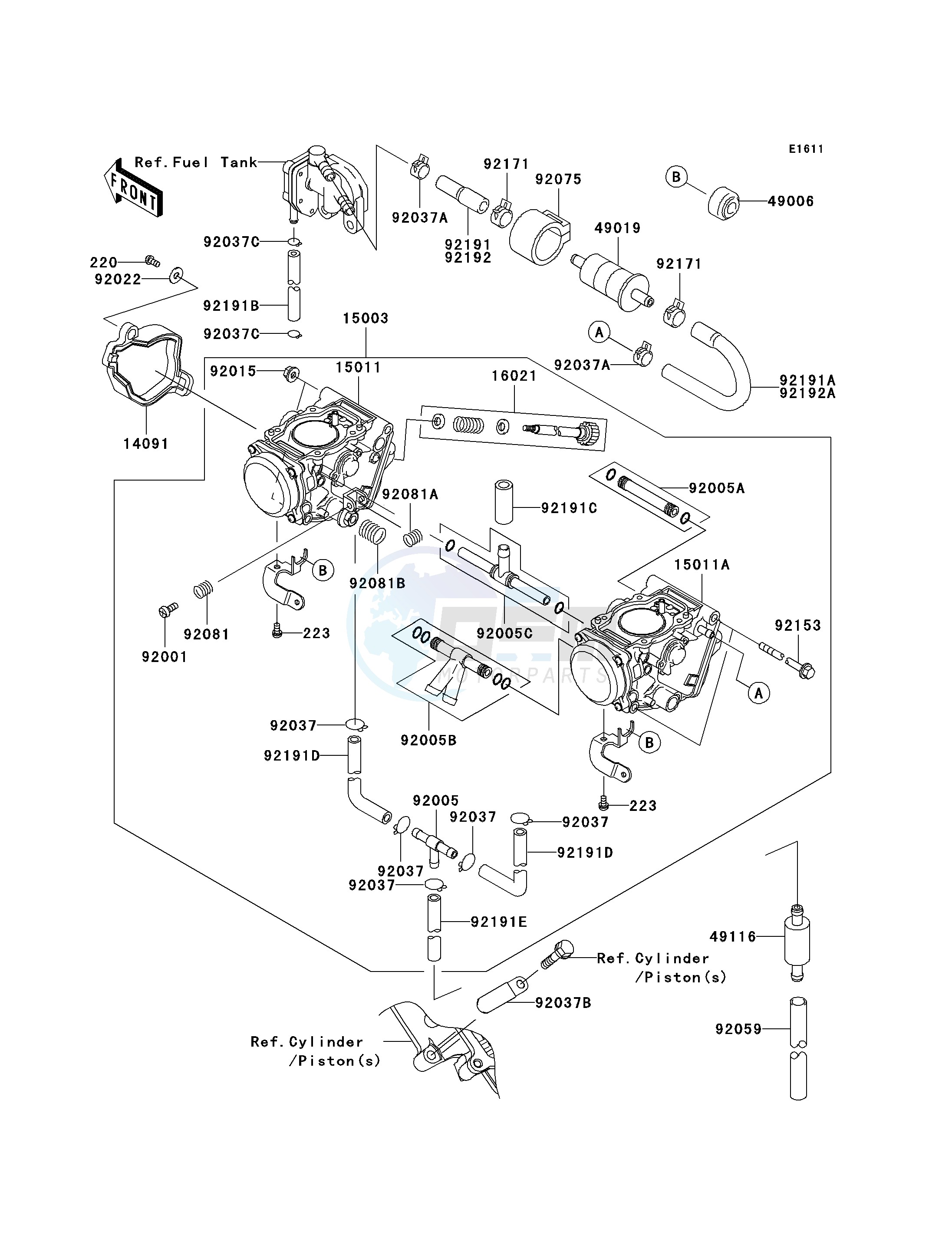 CARBURETOR blueprint