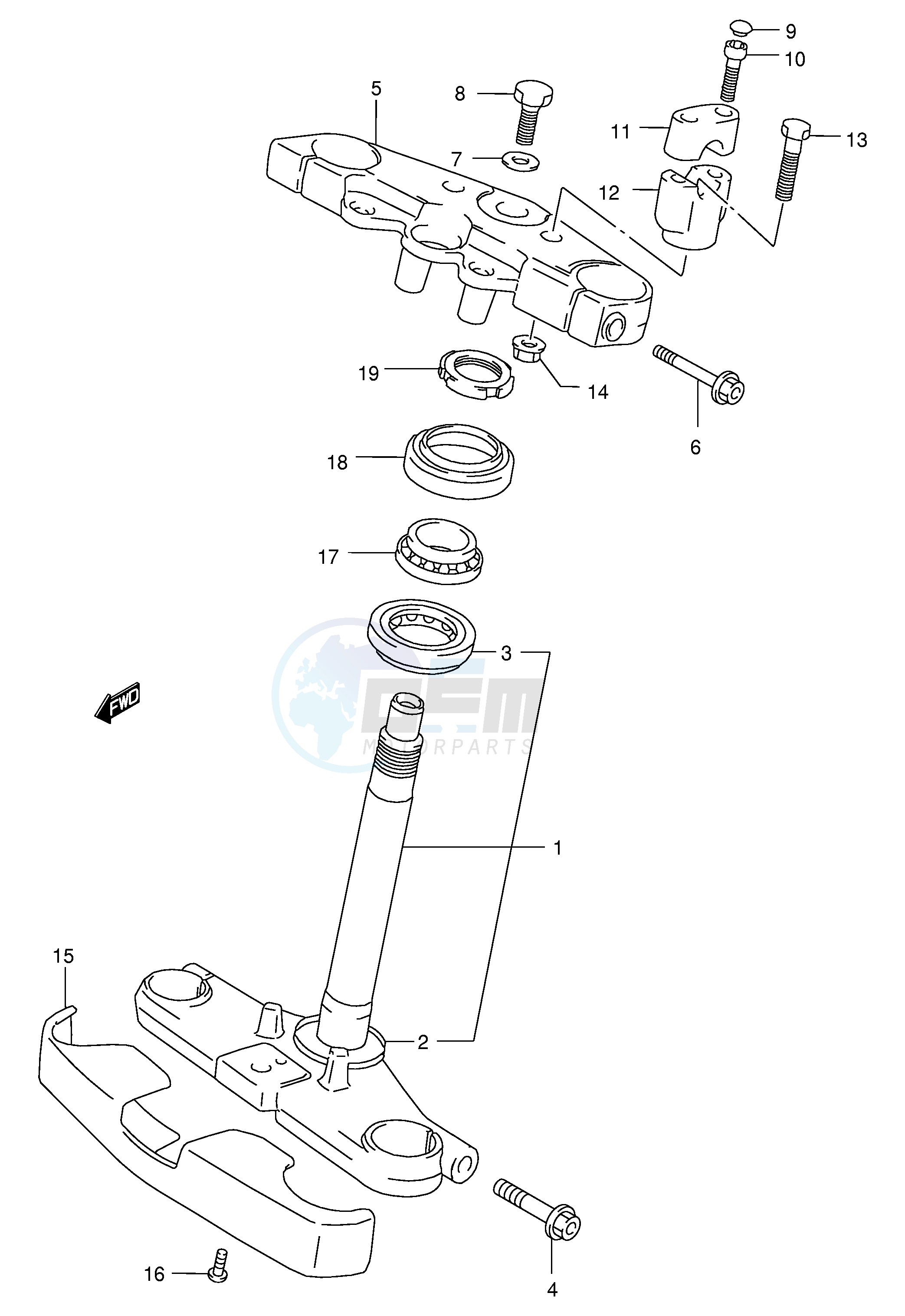 STEERING STEM image