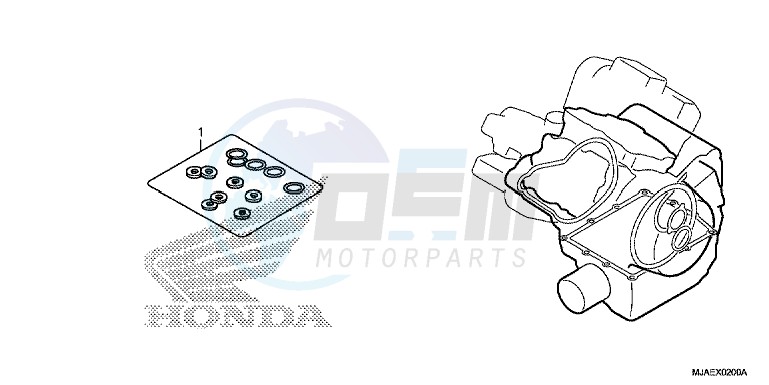 GASKET KIT B blueprint