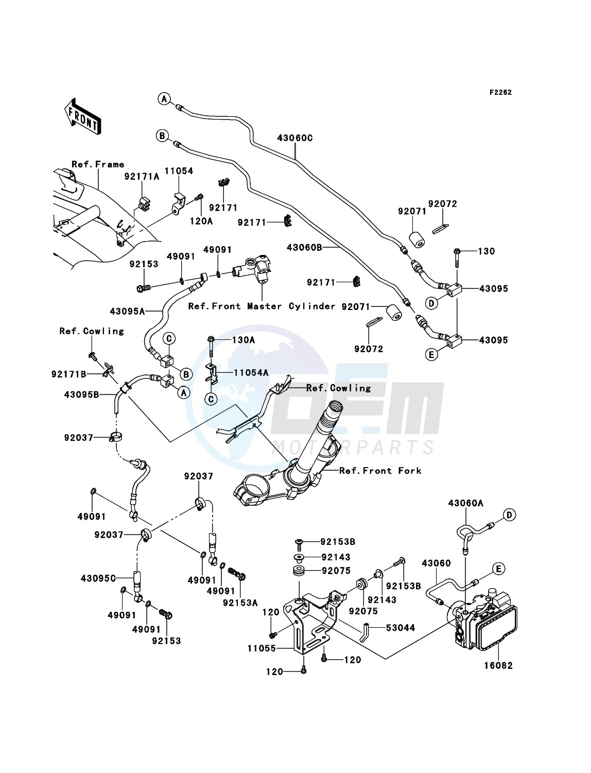 Brake Piping blueprint