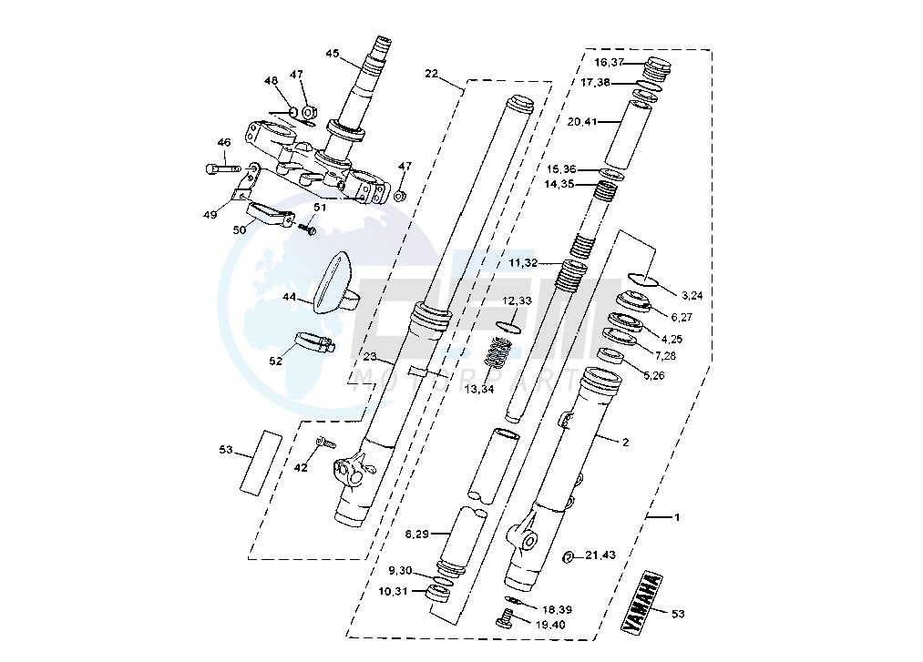 FRONT FORK image