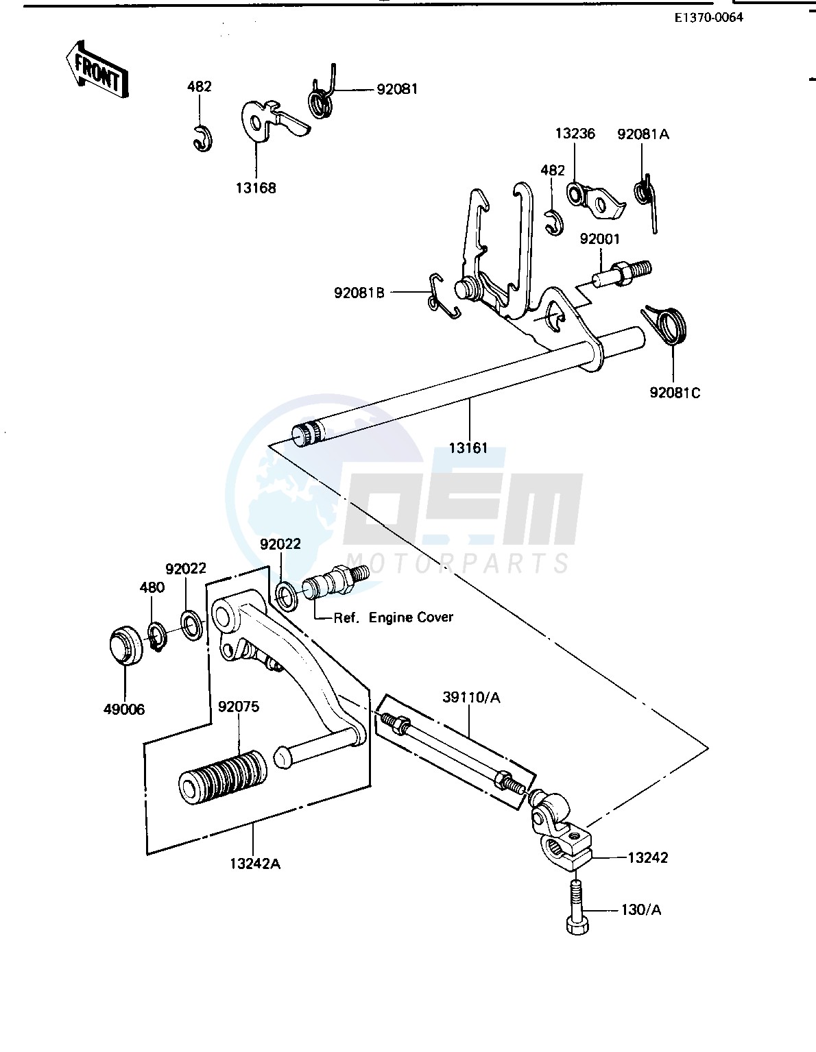 GEAR CHANGE MECHANISM blueprint