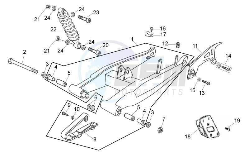 Swing arm blueprint