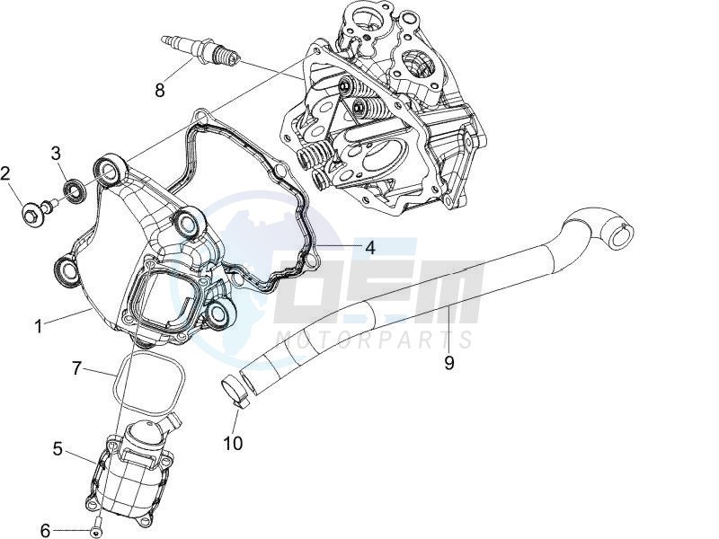 Cylinder head cover image