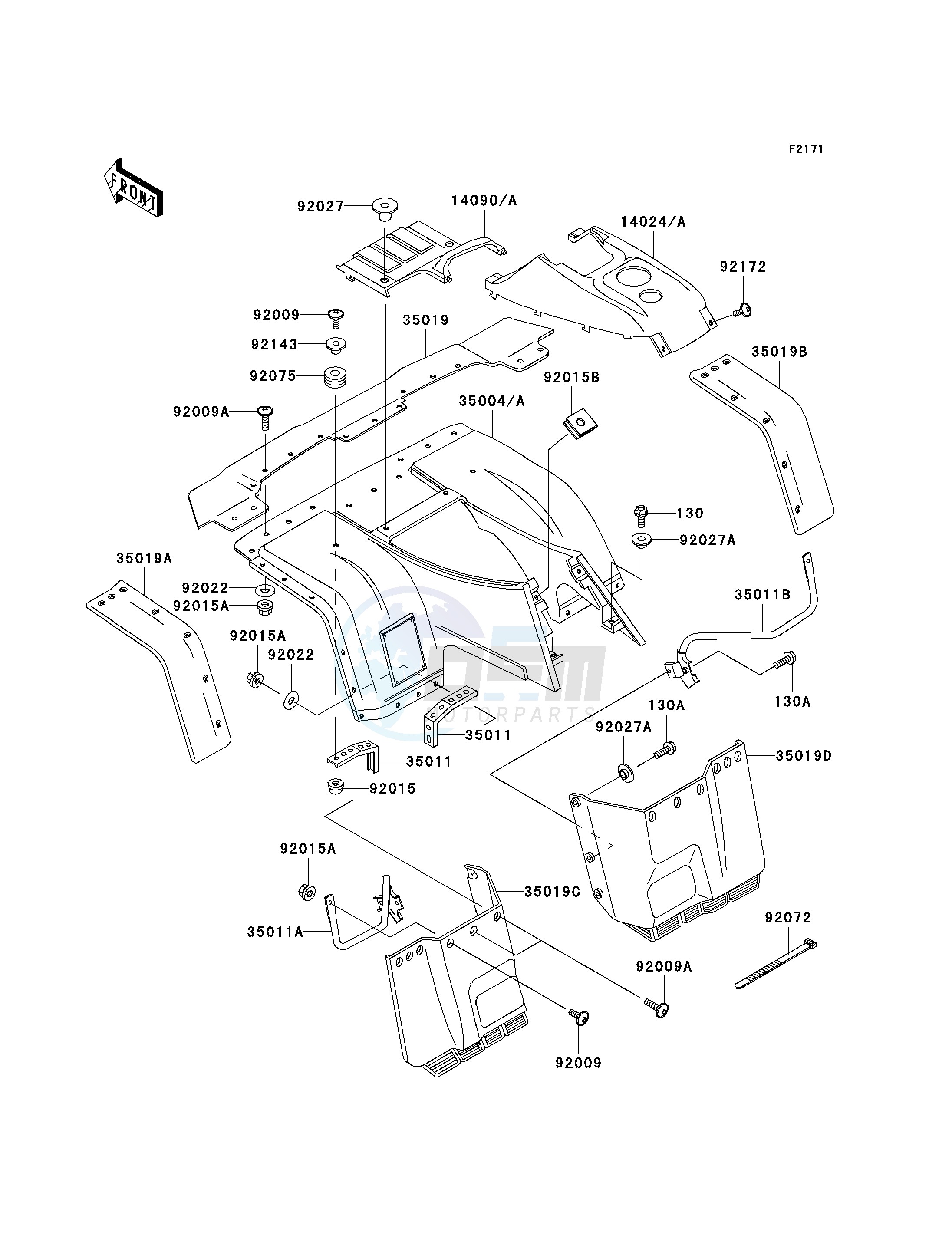 FRONT FENDER-- S- - image