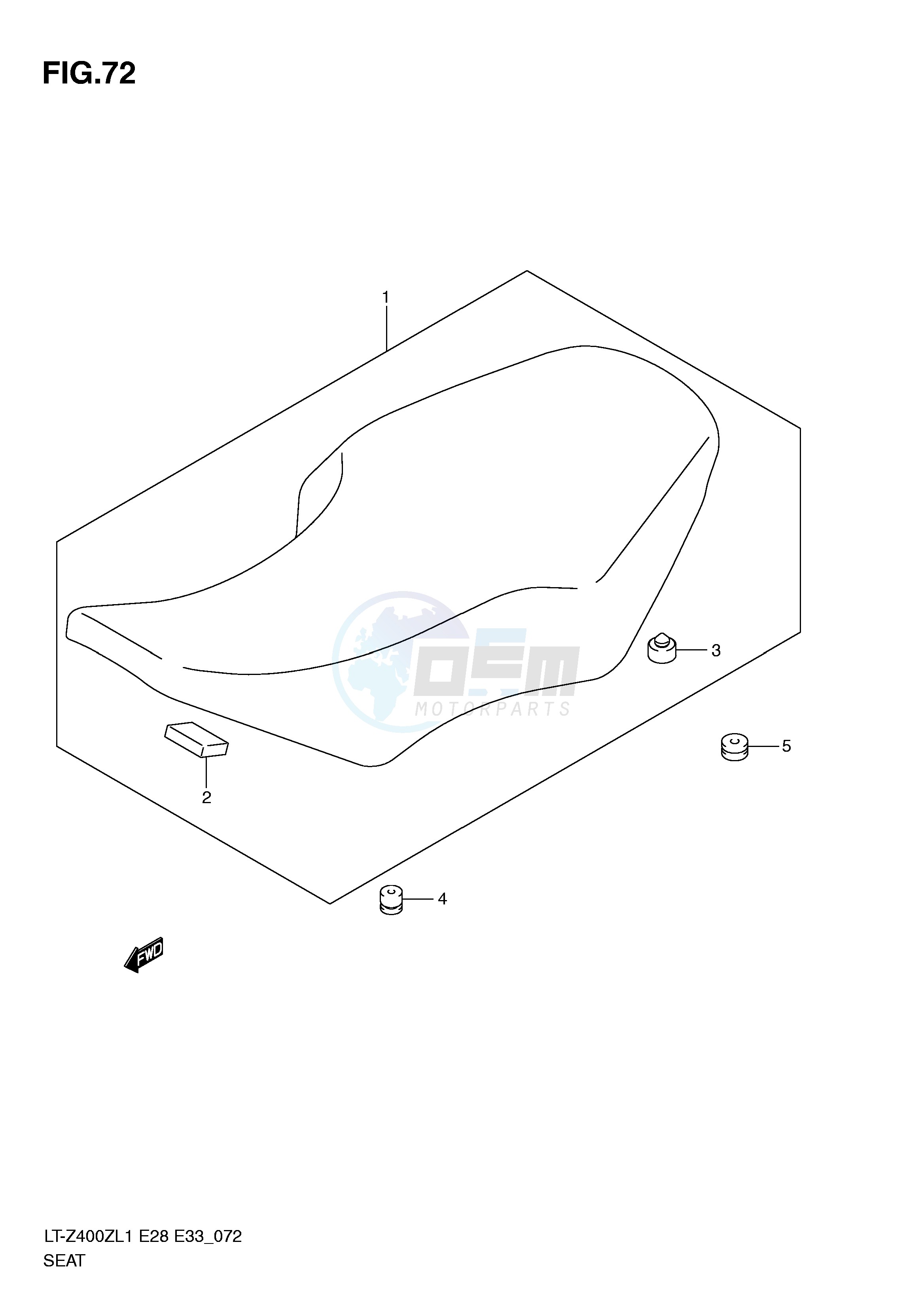 SEAT (LT-Z400L1 E28) blueprint