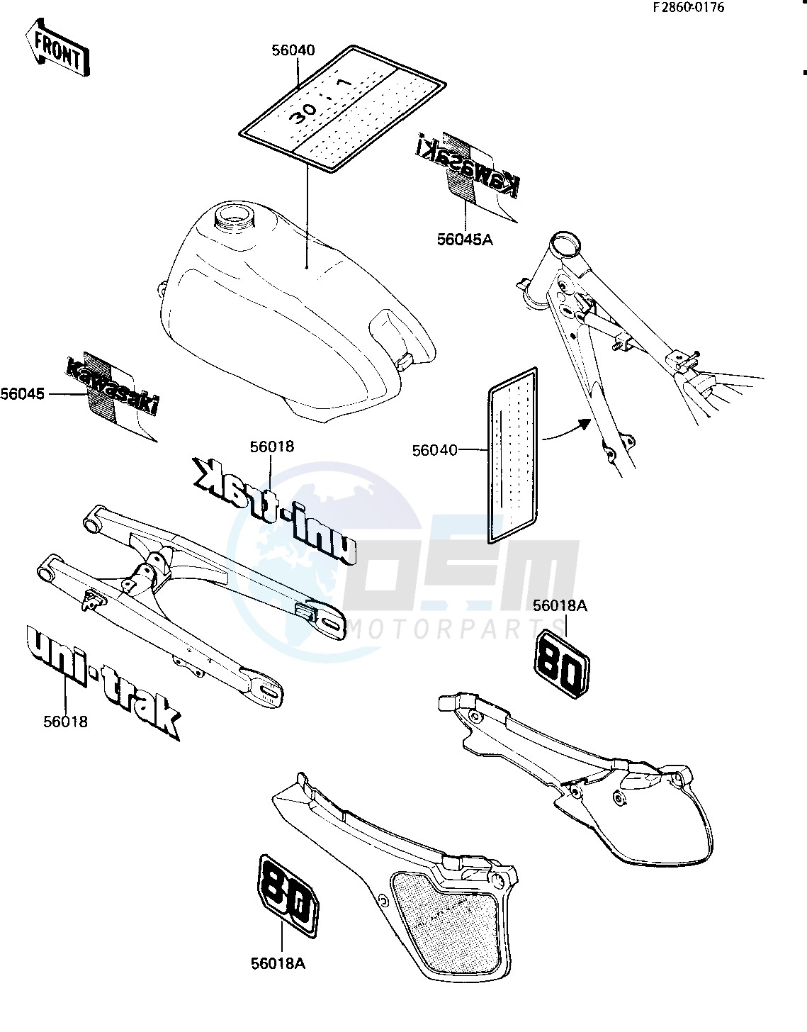 LABELS -- 84 KX80-E2- - image