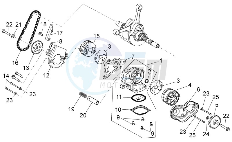 Oil pump blueprint