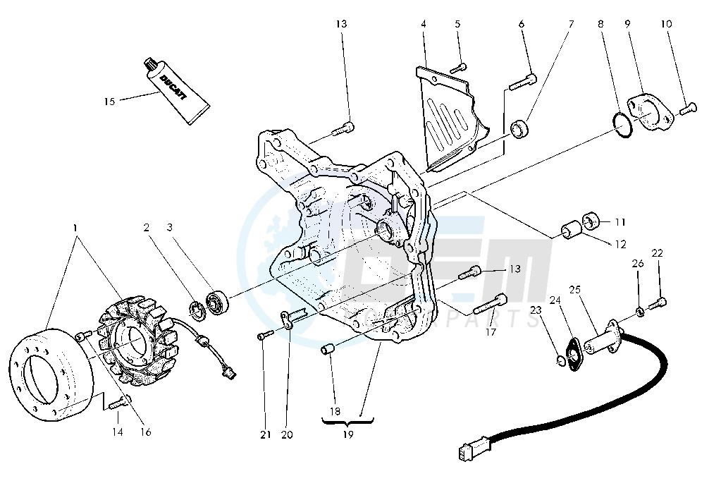 ALTERNATOR COVER image