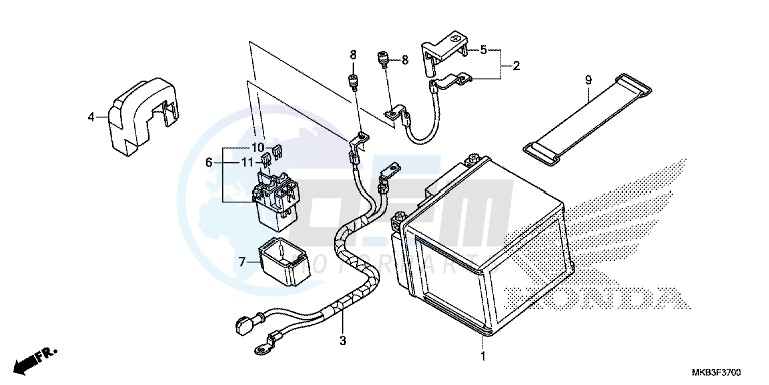 BATTERY (CBR1000RR/ S) image