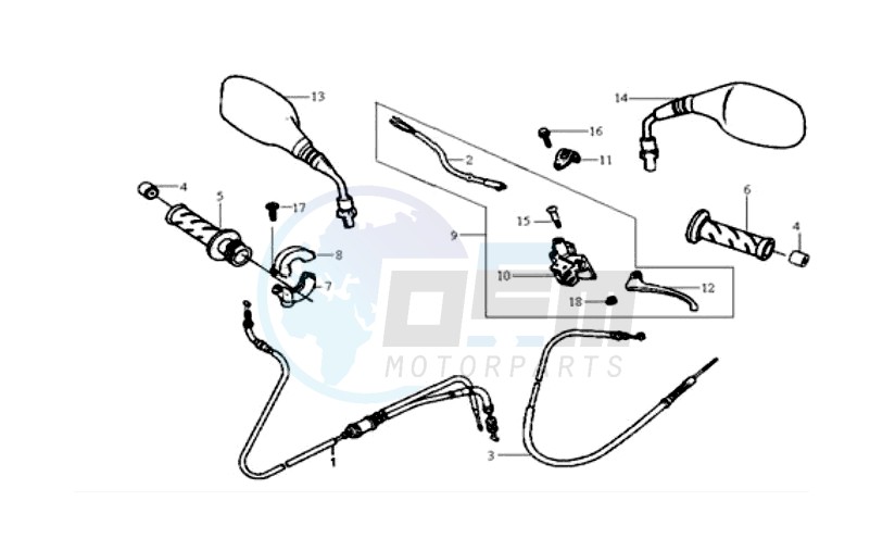 CABLES / BRAKE LEVER image
