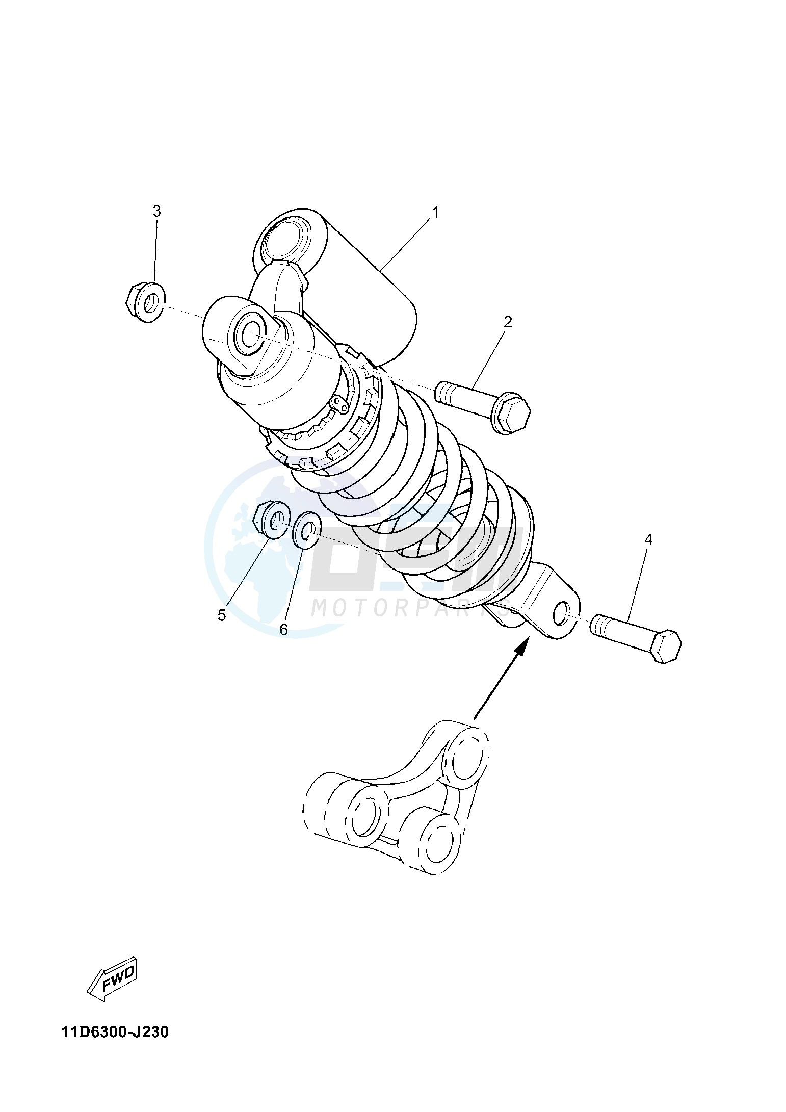 REAR SUSPENSION blueprint