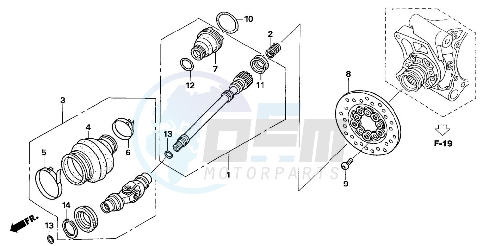 PROPELLER SHAFT image