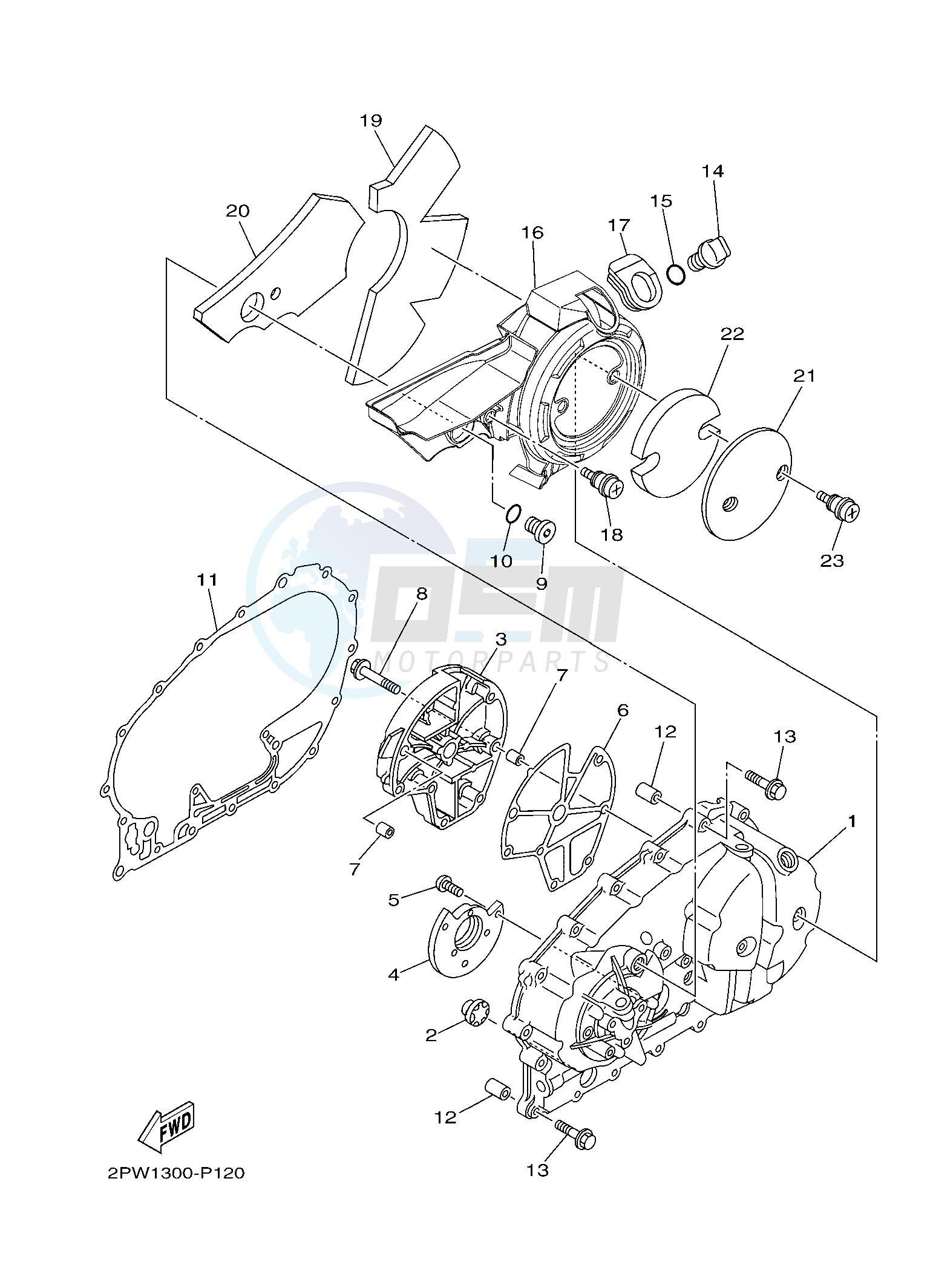 CRANKCASE COVER 1 image