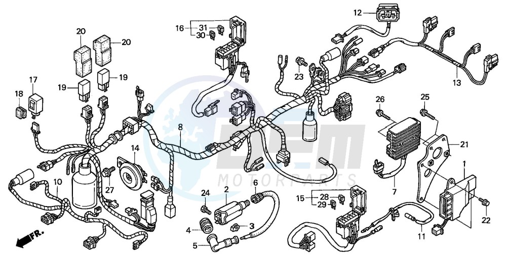 WIRE HARNESS (NSS250A) image