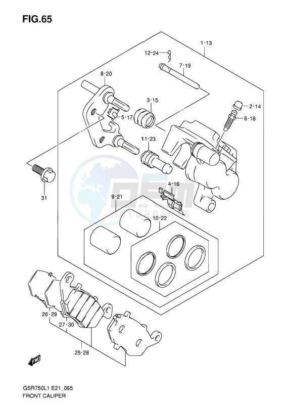 FRONT CALIPER image