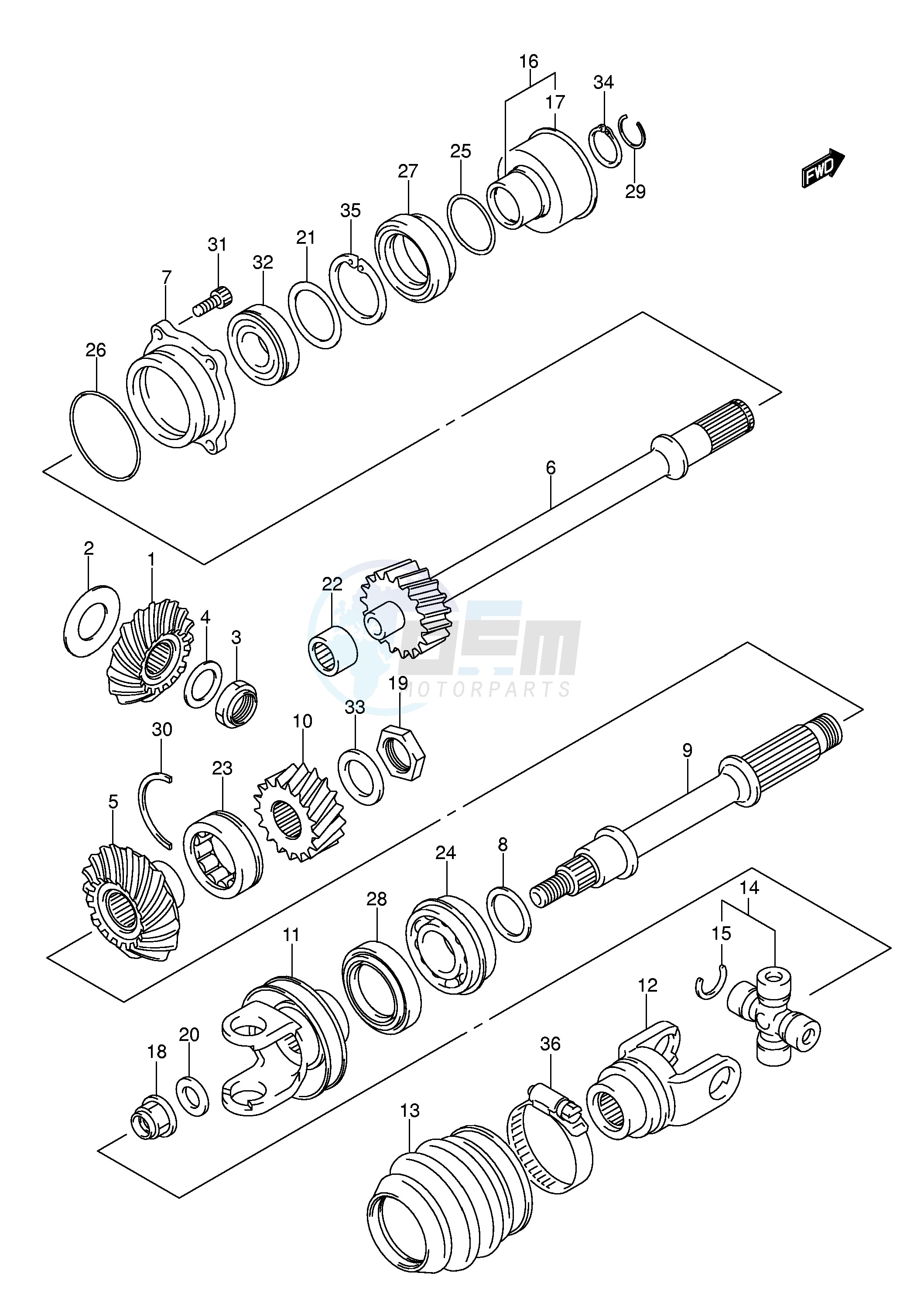 SECONDARY DRIVE image