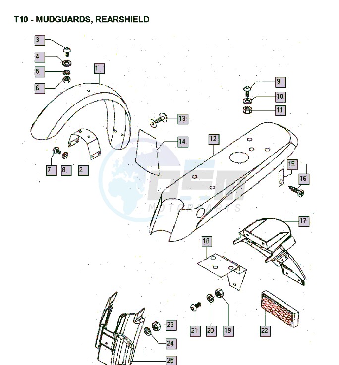Mudguards-rearshield blueprint