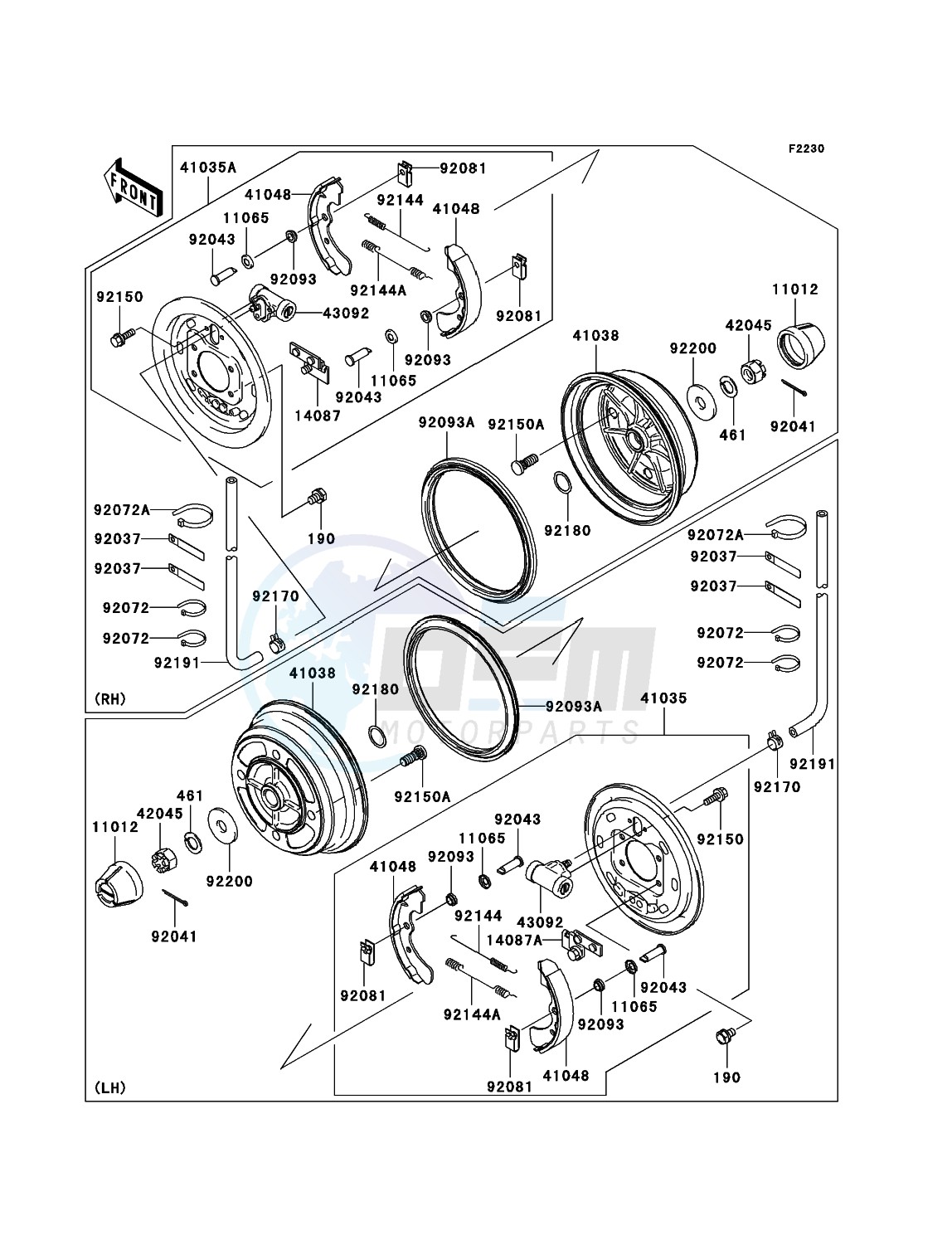 Front Hub blueprint