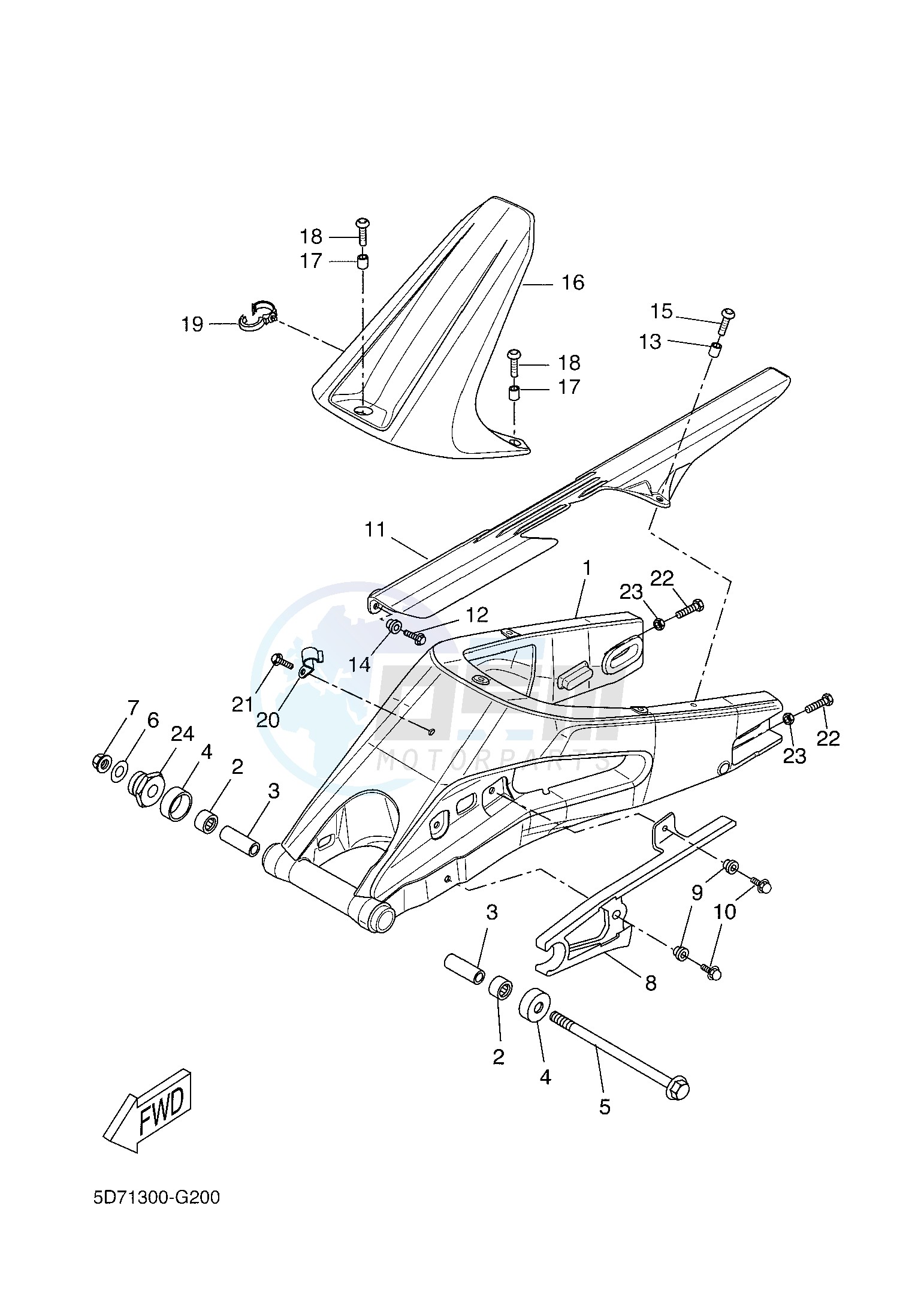 REAR ARM image