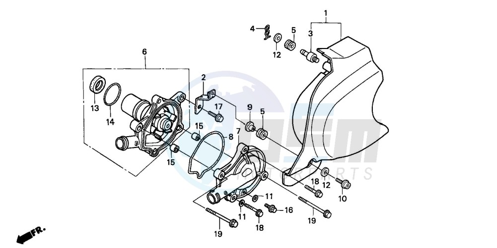 WATER PUMP image