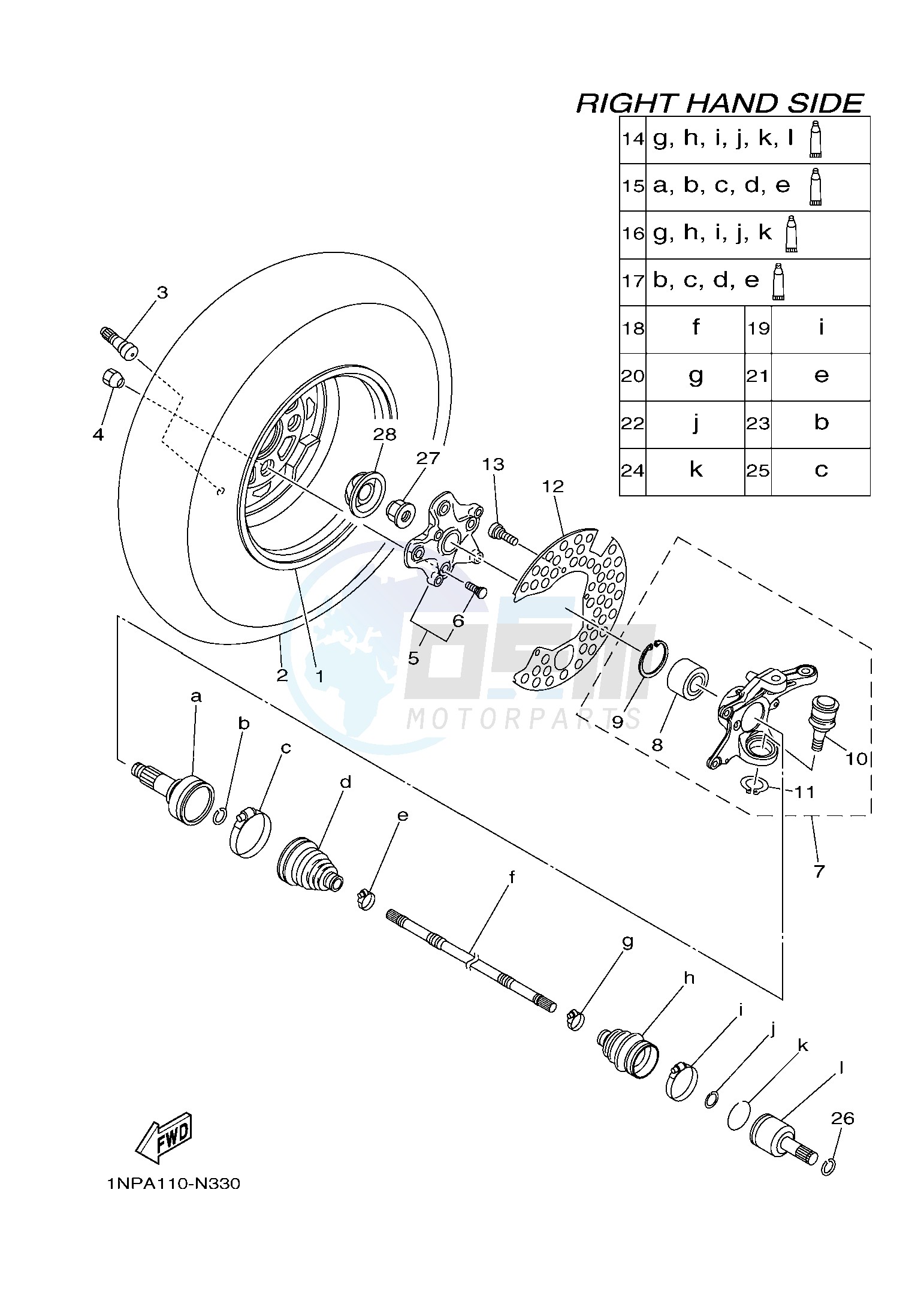 FRONT WHEEL 2 blueprint