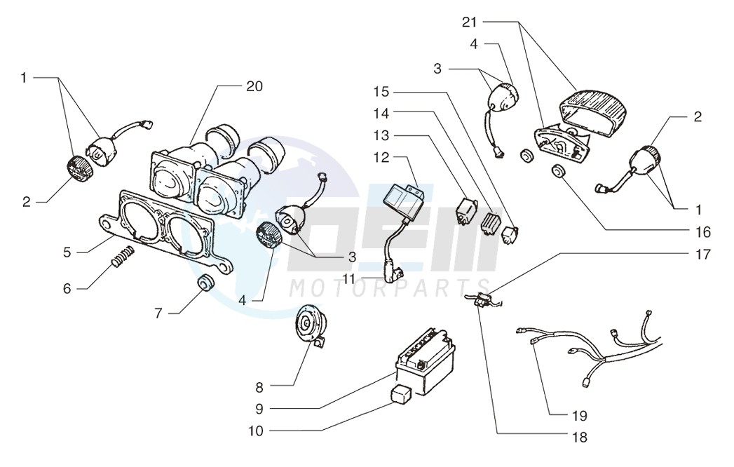 Electrical devices blueprint