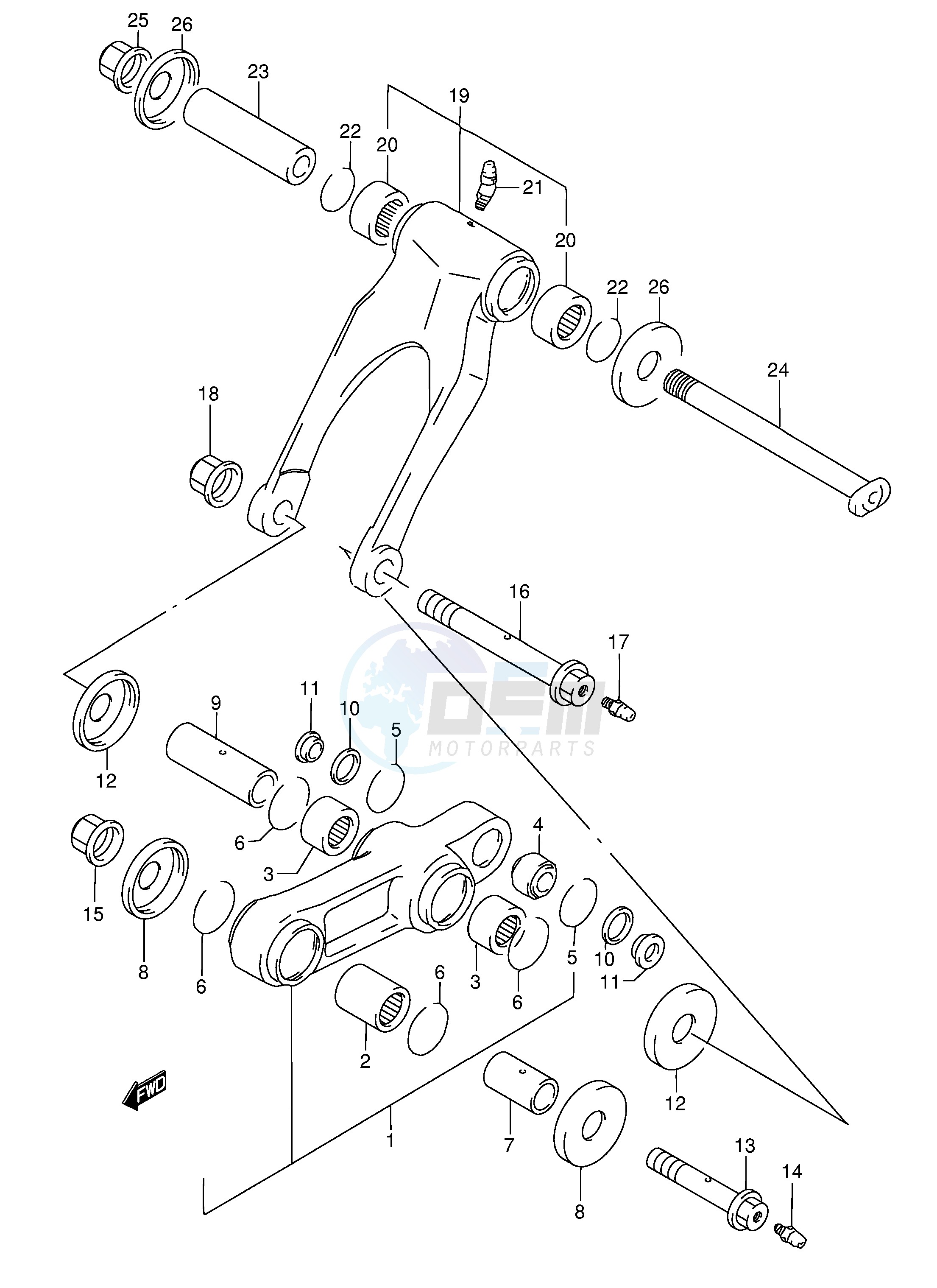 CUSHION LEVER image