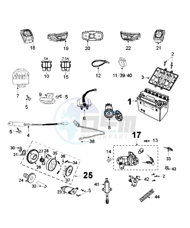 ELECTRIC PART blueprint