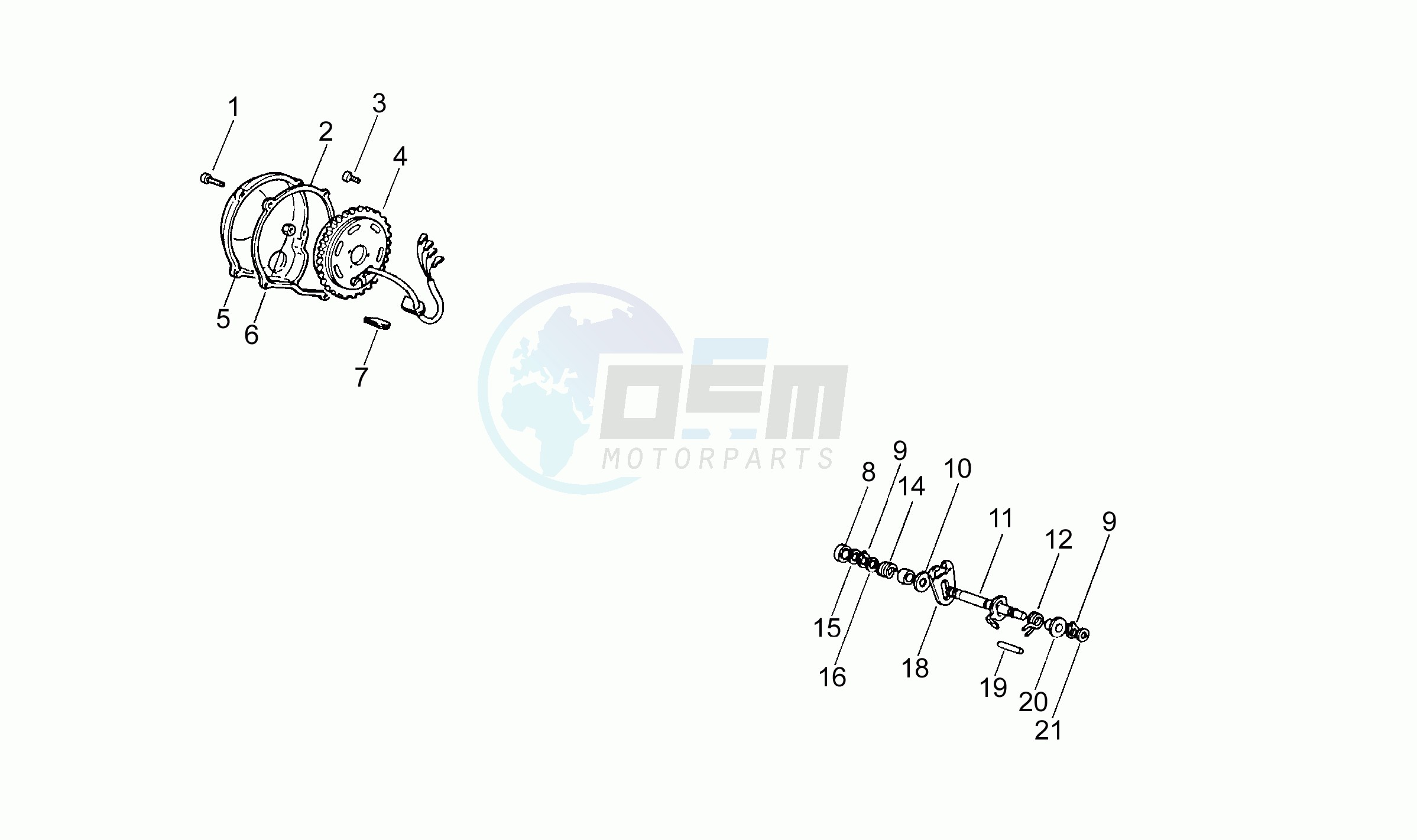 Cdi magneto assy blueprint