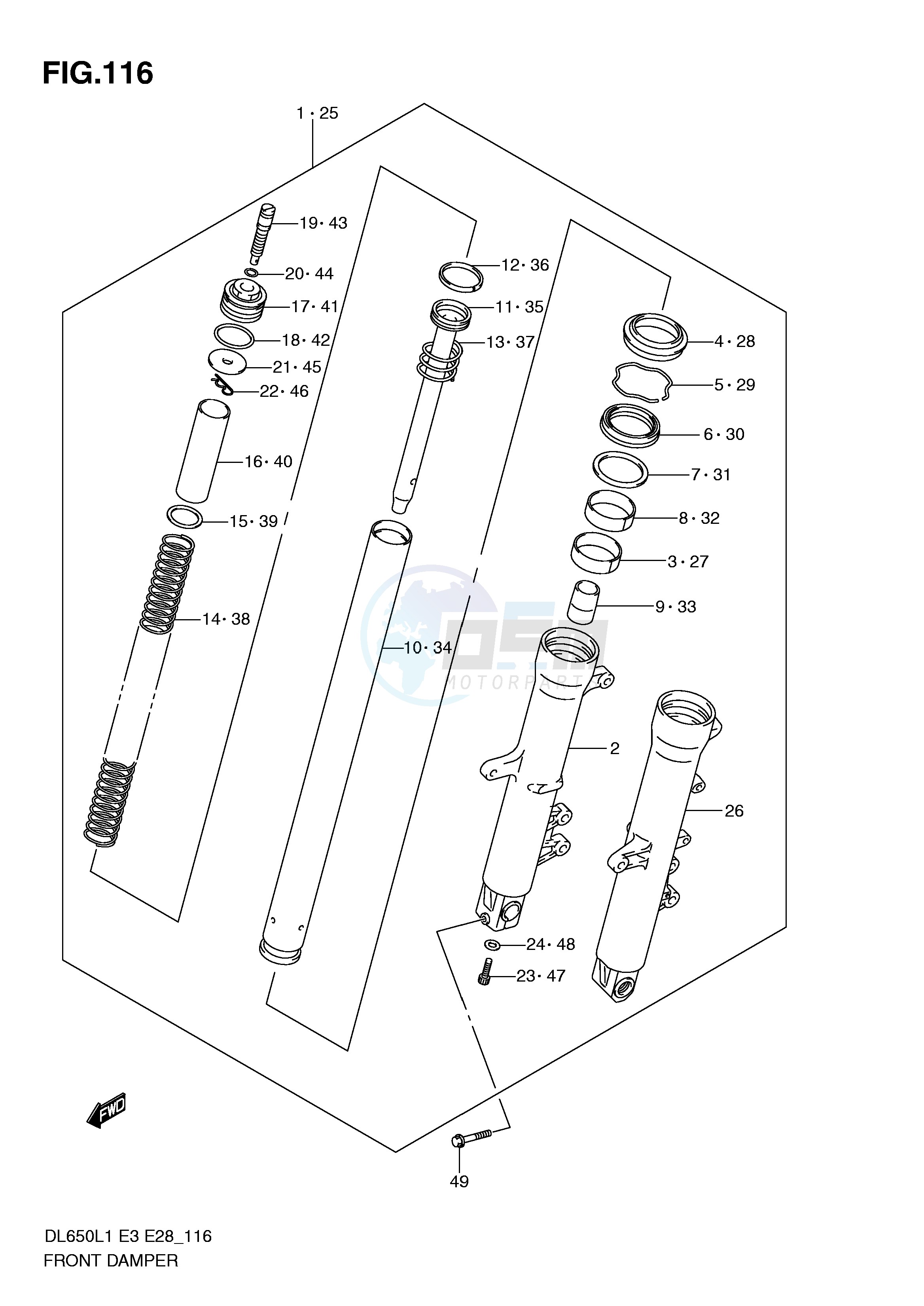 FRONT DAMPER image