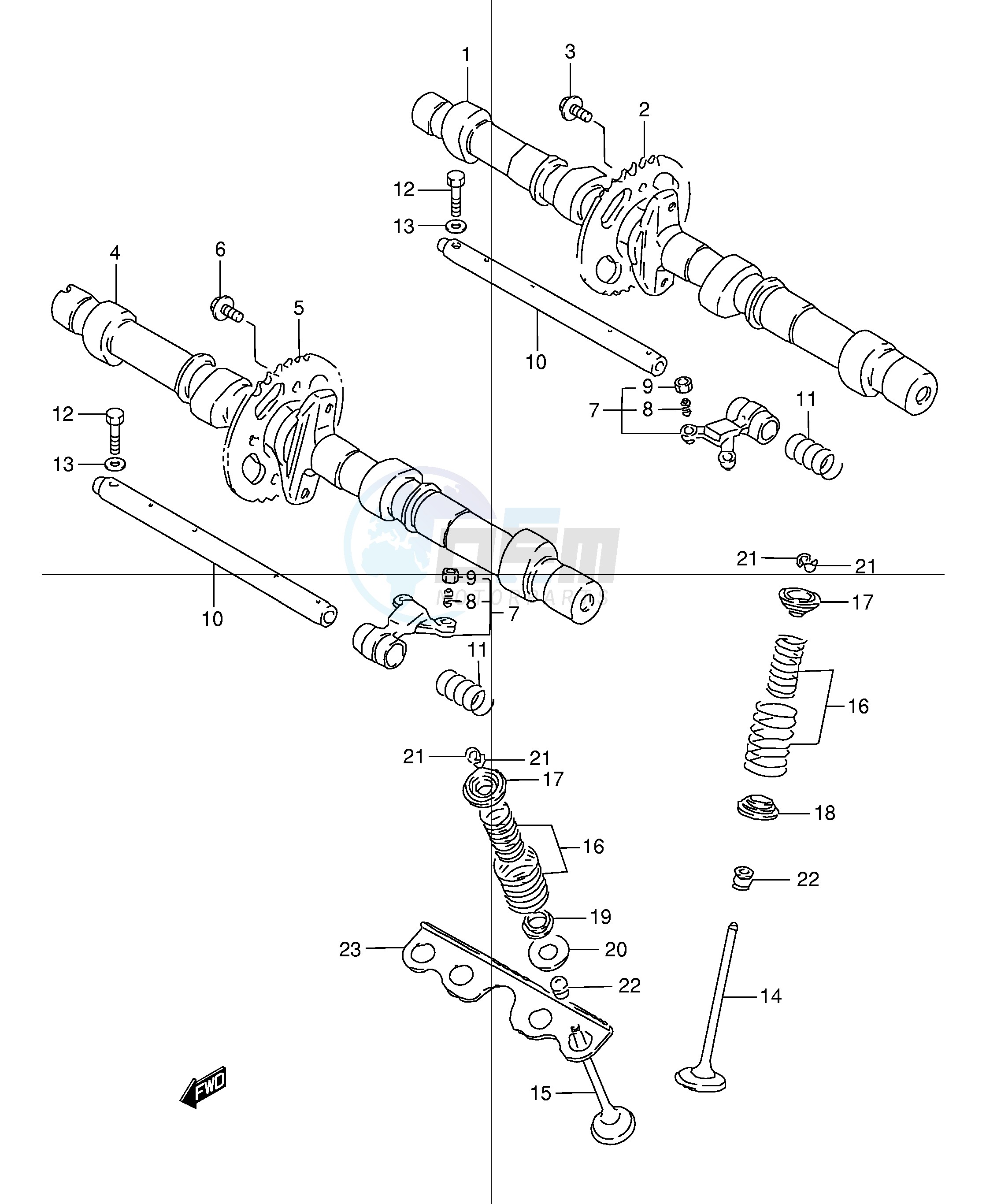 CAM SHAFT - VALVE image