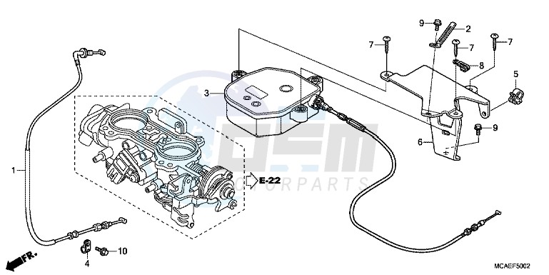 AUTO CRUISE (GL1800C/D/E/F/G) blueprint
