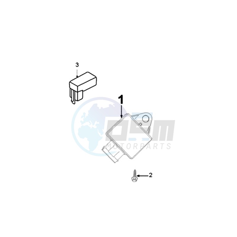 RMO ELECTRONIC PART WITH CDI blueprint