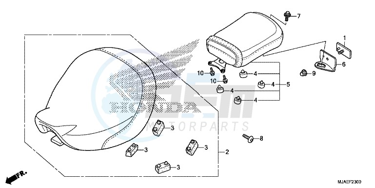 SEAT (VT750CS/ C) blueprint
