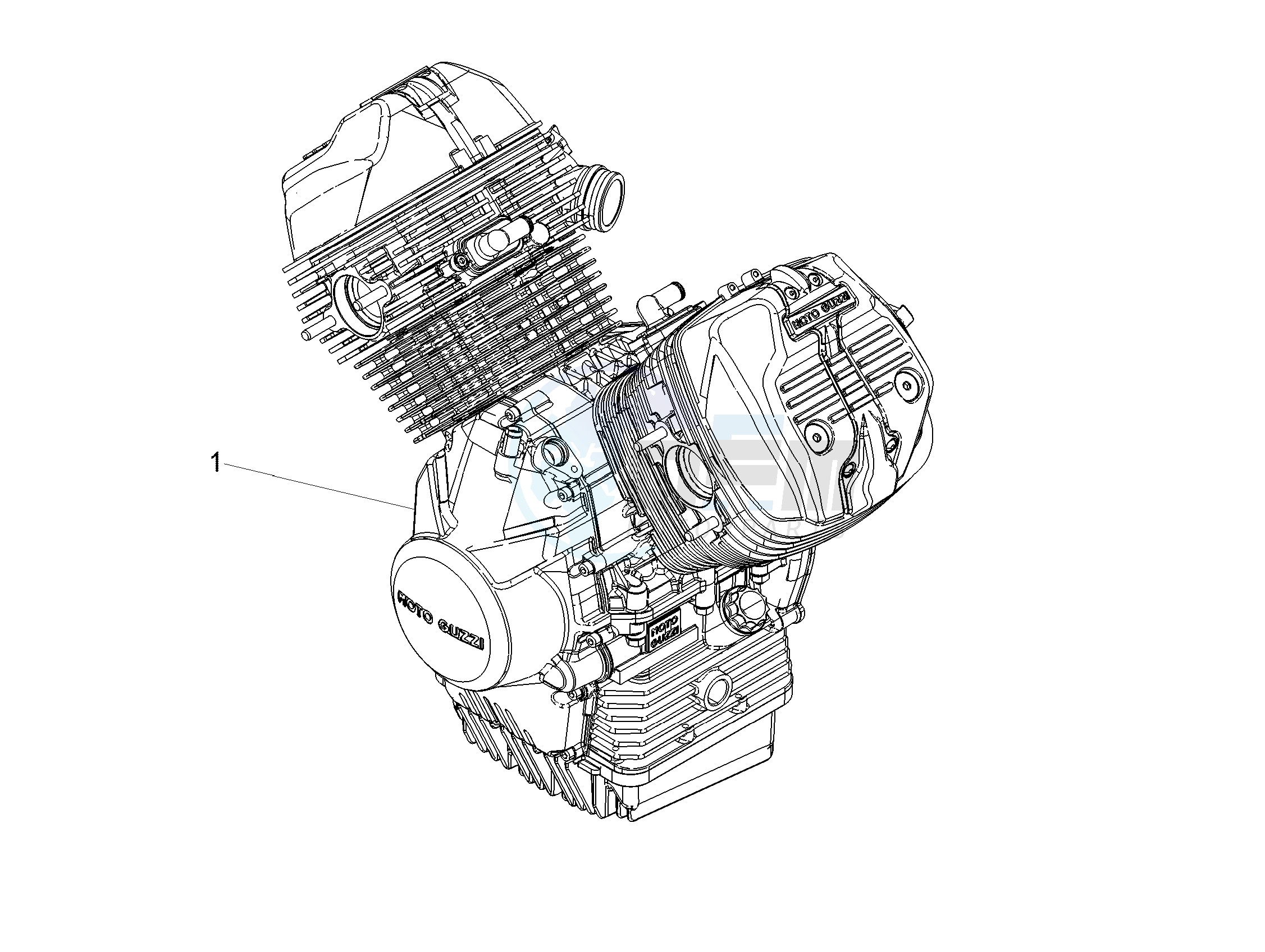 Engine-Completing part-Lever image