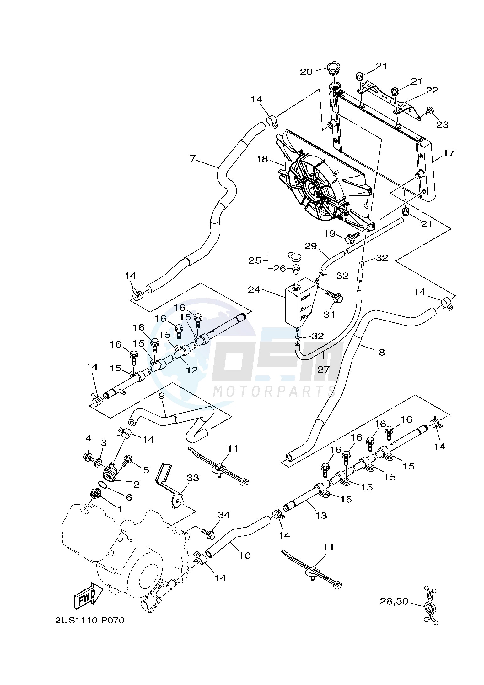 RADIATOR & HOSE image