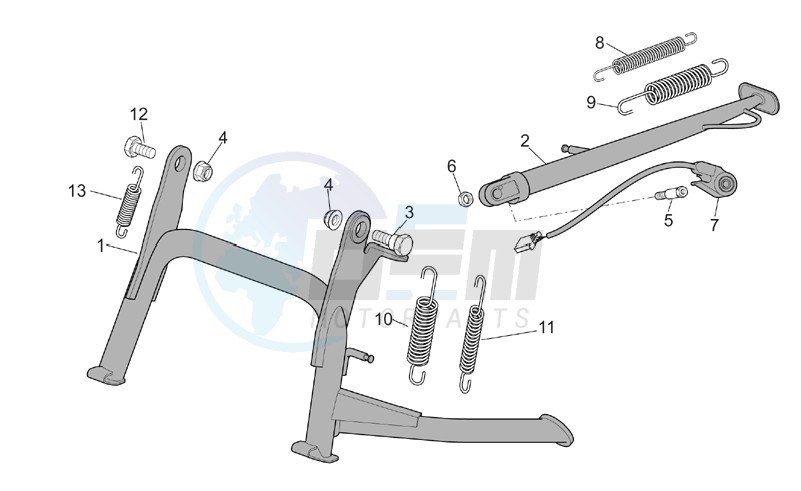 Central stand blueprint