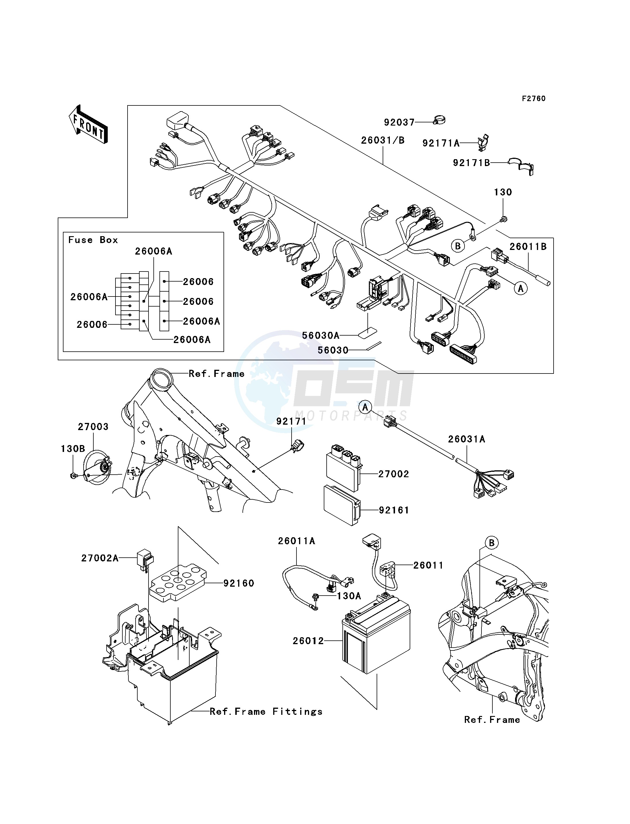CHASSIS ELECTRICAL EQUIPMENT blueprint