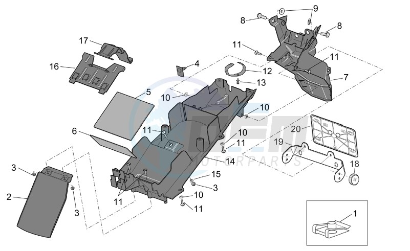 Undersaddle blueprint