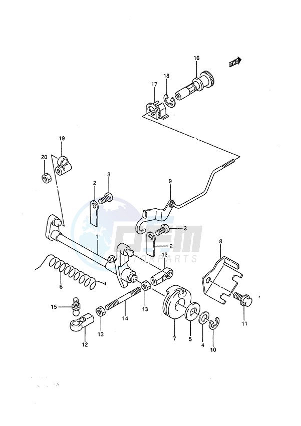 Throttle Shaft image