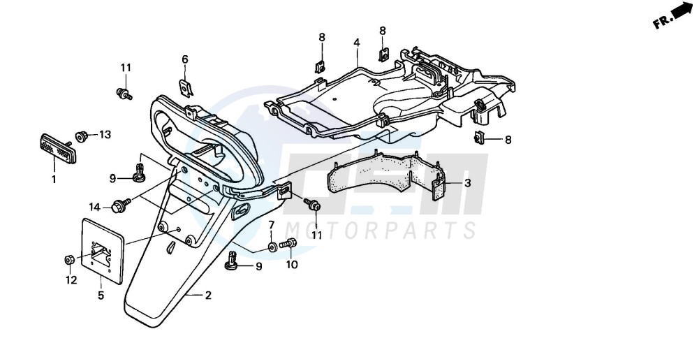 REAR FENDER image