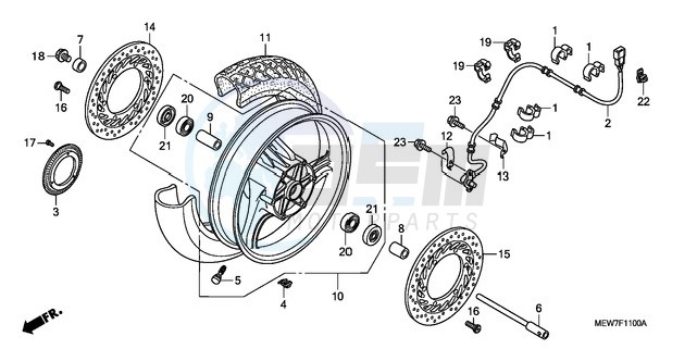 FRONT WHEEL image