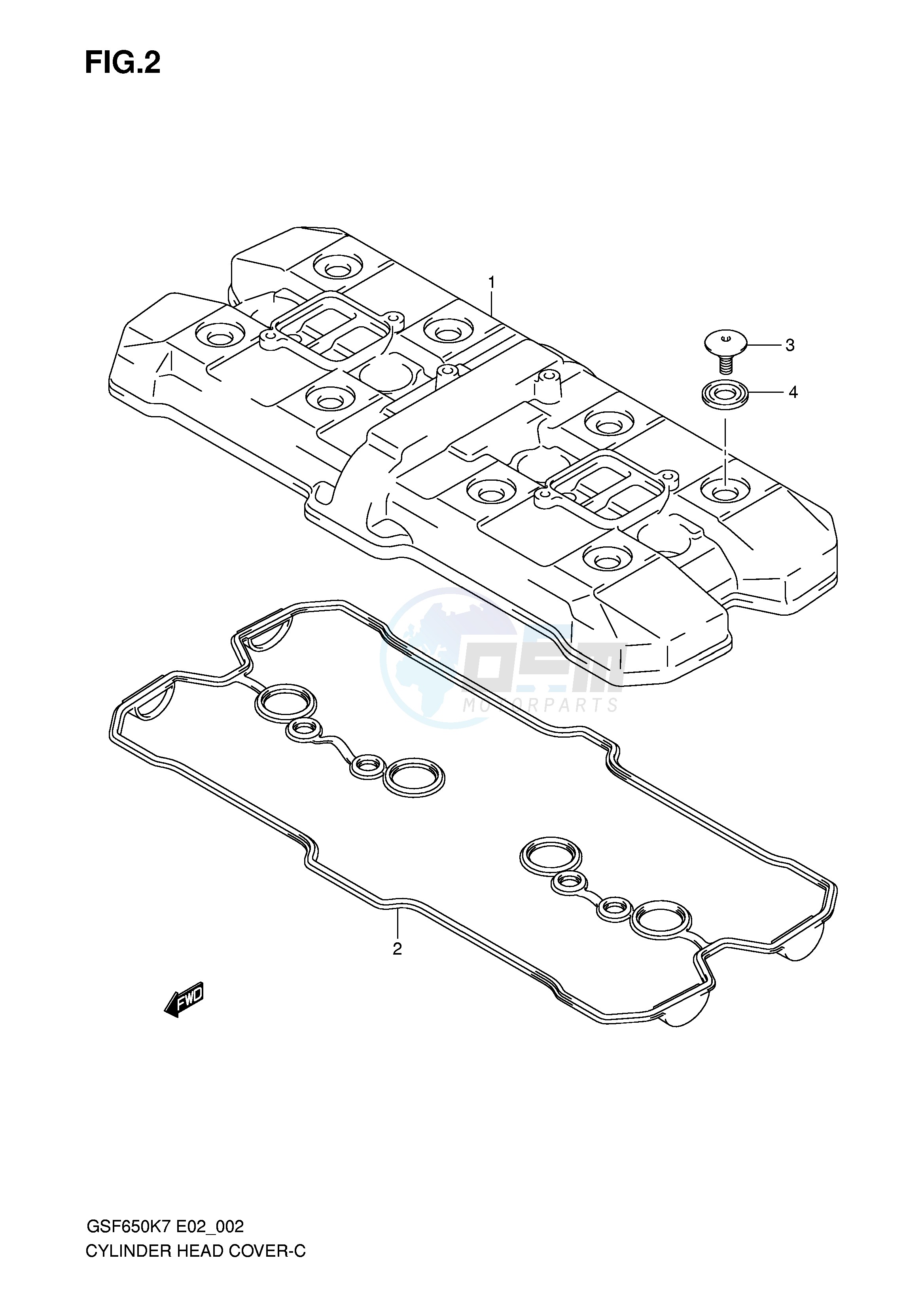 CYLINDER HEAD COVER image