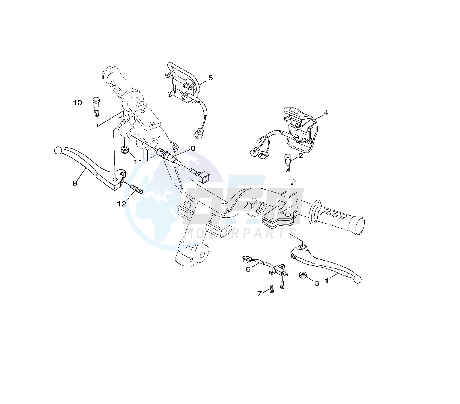 HANDLE SWITCH AND LEVER image