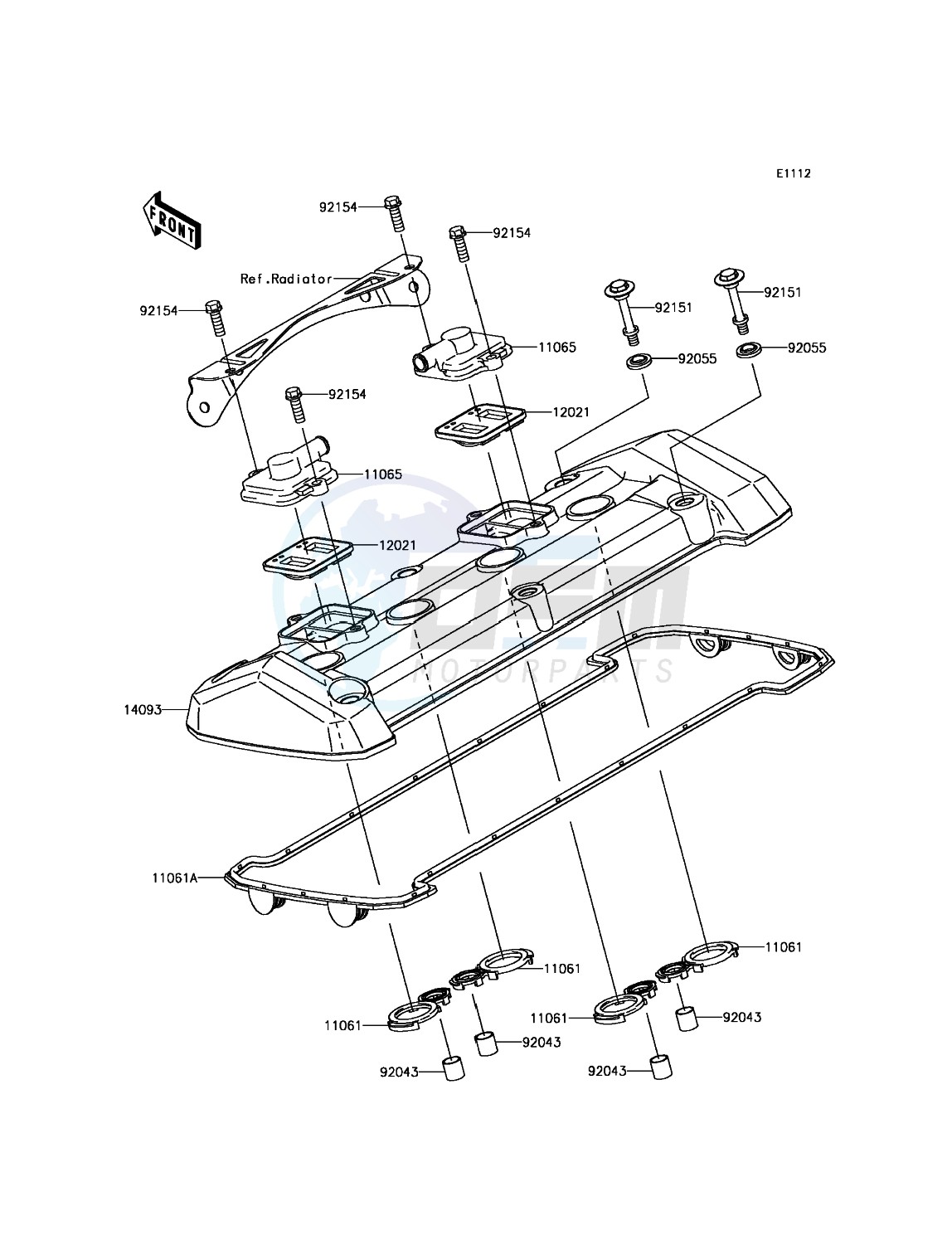 Cylinder Head Cover blueprint