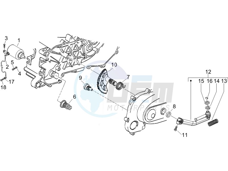 Starter - Electric starter image