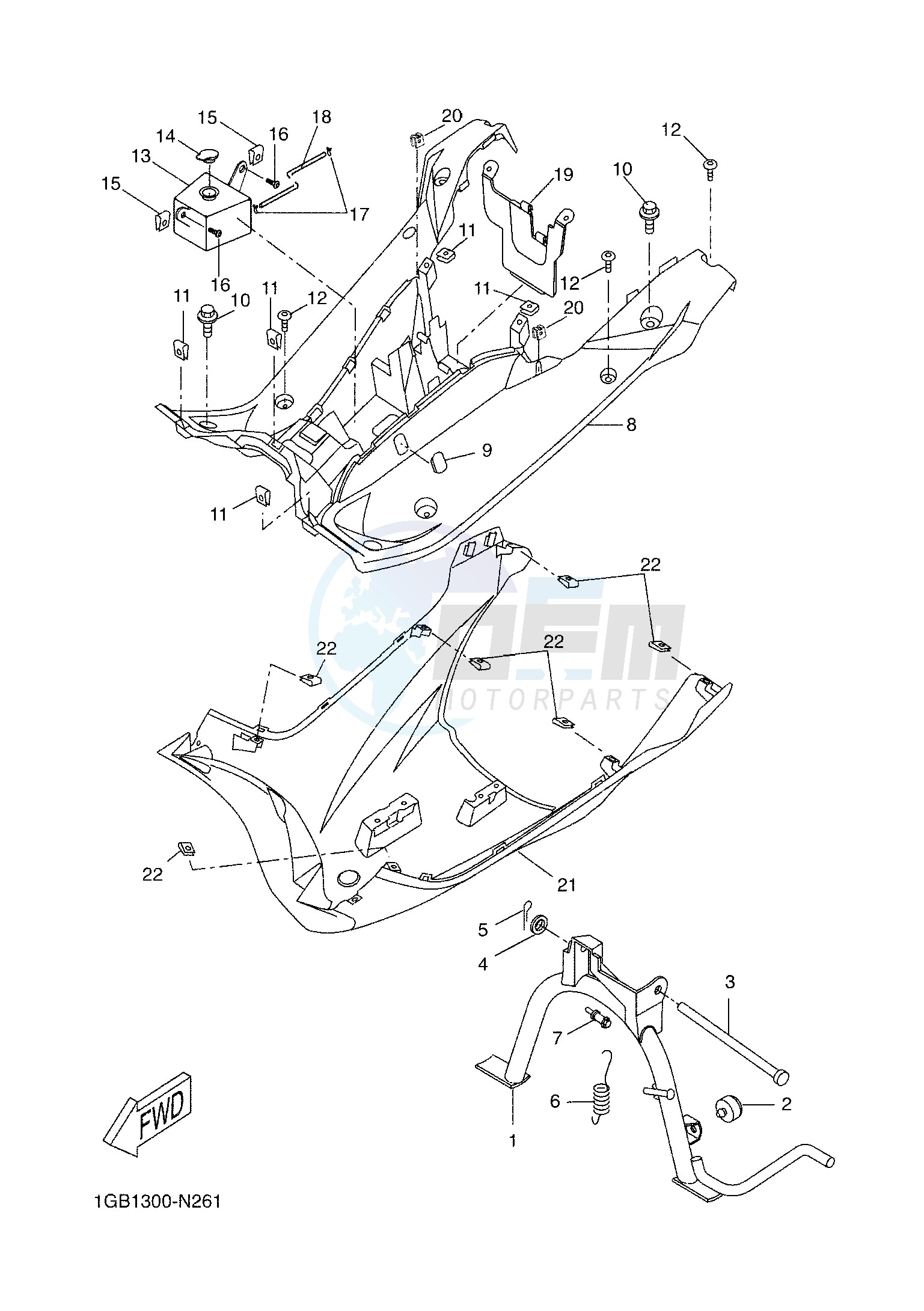 STAND & FOOTREST image