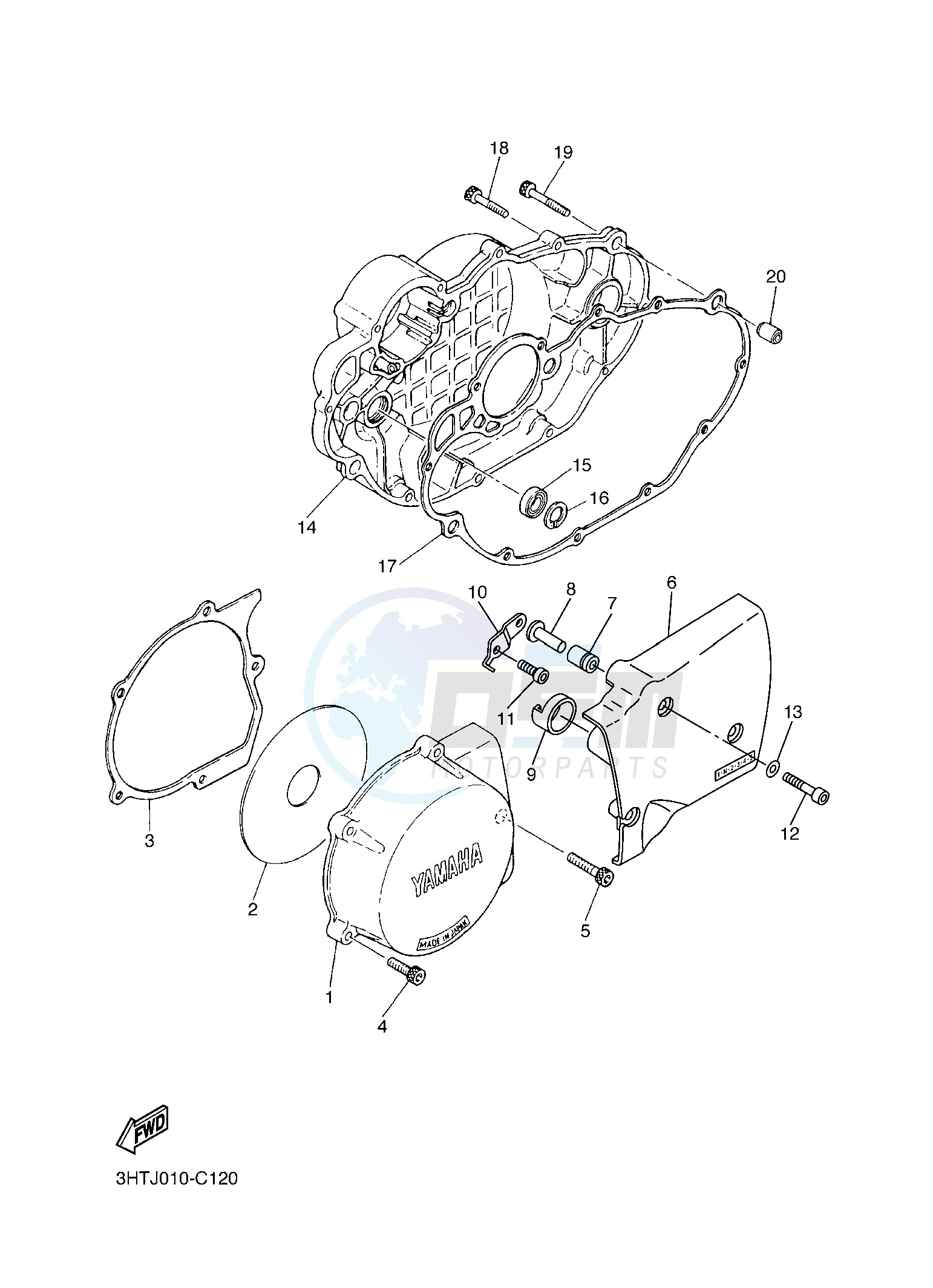 CRANKCASE COVER 1 image